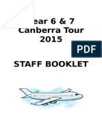 Canberra Staff Booklet 2015