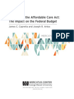 Indexing in the Affordable Care Act
