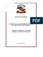 O Tribunal e As Entidades Municipais Da Administracao Indireta Dez 2012 1