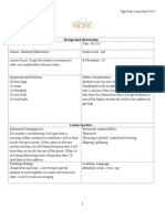 brydie week 1 lesson plan