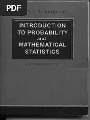 Lee J. Bain and Max Engelhardt - Introduction To Probability