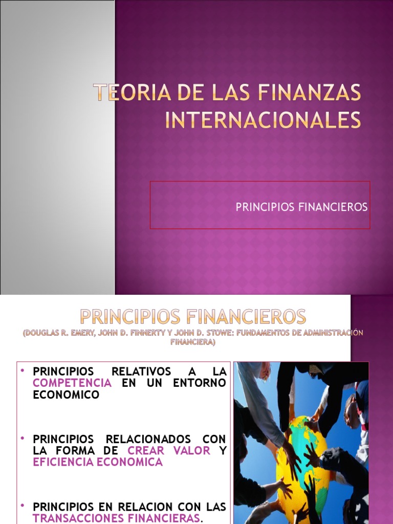 Principios de Finanzas Internacionales | PDF | Negocios | Derecho
