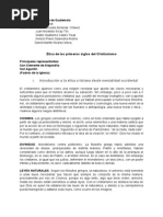 Ética de San Agustín y San Ambrosio