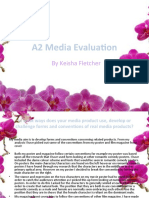 A2 Media Evaluation: by Keisha Fletcher