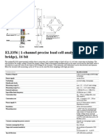 EL3356 - 1 Channel Precise Load Cell Analysis (Resistor Bridge), 16 Bit