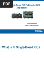 National Instruments - Single-Board RIO Platform For OEM Applications