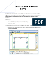 KONFIGURASI EIGRP Ipv6