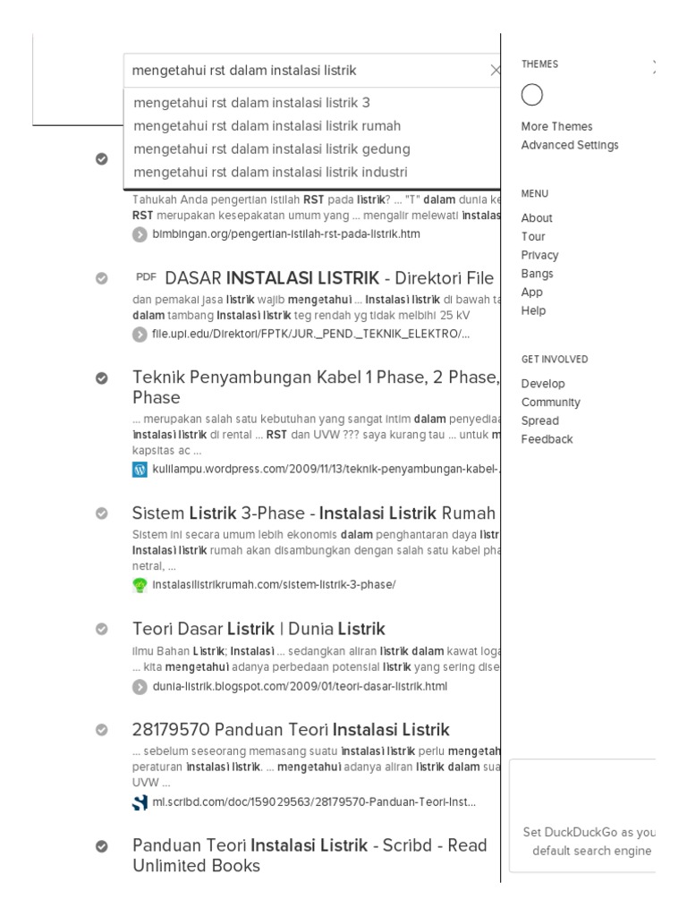Pengertian RST dalam Listrik 3 Phase | PDF