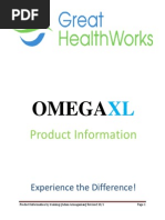 1.omega XL Approved Product Info PDF