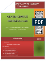 Generación de Energía Solar