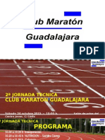 2ª  Jornada Tecnica matinal del Club Maratón Guadalajara