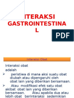 Interaksi Gastrointestinal