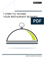 7 Steps To Power Your Restaurant Business