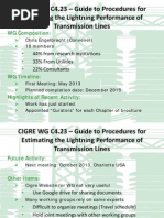 CIGRE WG C4.23 - Guide To Procedures For Estimating The Lightning Performance of Transmission Lines