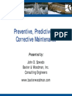Session B1 Preventive, Predictive, and Corrective Maintenance