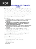 Tnet-Student Attendance With Fingerprint Reader Synop