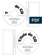 Gabarito Etiqueta p CD