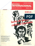 Revista Internacional-Nuestra Época-Edición Chilena-Marzo de 1976