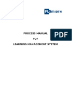 Process Manual FOR Learning Management System