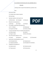 KIITEE Sample Papers-1 (Biology-Question Paper For MBBS, BDS, B.SC Nursing)