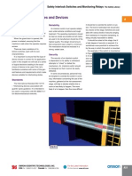 safety Interlocking devices and Monitoring Relays