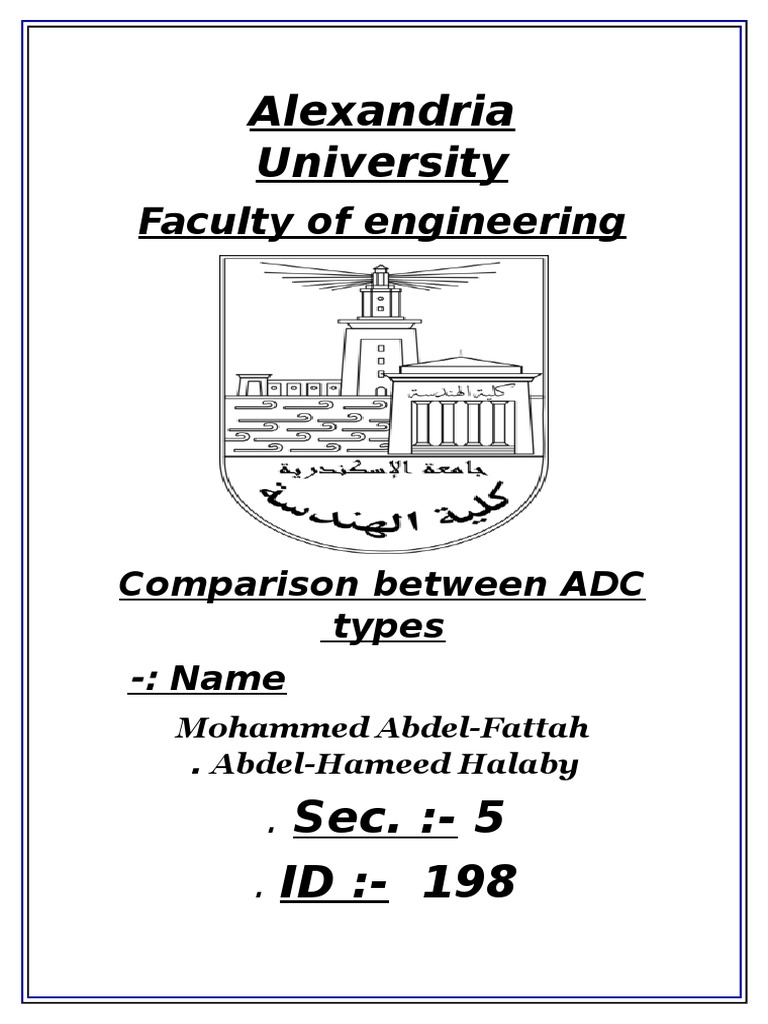 ADC Types comparison