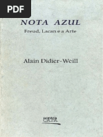  Alain Didier Weill Nota Azul Freud Lacan e a Arte (1)