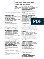 Folheto de Cantos - Pcr- Pastoral de Formação Dos Homens - 2015-2016