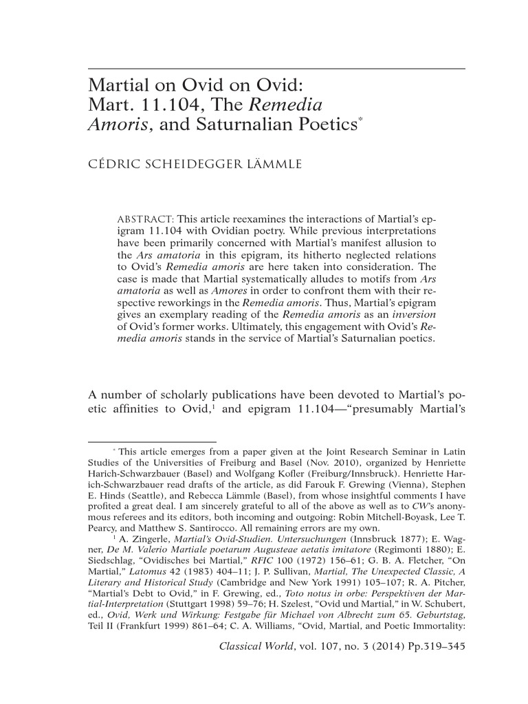 Remedia Amoris Ovidio Pdf