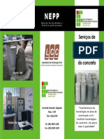 Folder Pesquisa Concreto