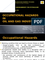 Occupational Hazards IN Oil and Gas Industry: Health, Safety & Environment For Petroleum Industry