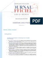 Journal Officiel Du Mercredi 28 Octobre