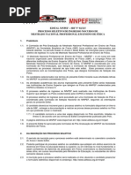 SelecaoMNPEF 2016 Edital 1