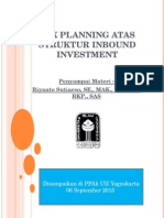 Tax Planning Atas Struktur Inbound Investment
