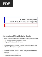 EL2095 Digital System Comb. Circuit Building Blocks (CH 6)