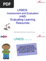 Download 1  Evaluation of Resources by Abegail Hernaez Laquiao SN287491146 doc pdf