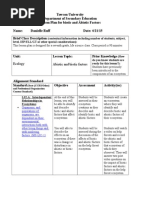 Biotic and Abiotic Factors Lesson Plan