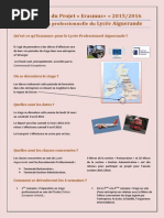 Download Presentation du Projet Erasmus au Lycee Polyvalent Aiguerande 2015-2016 by Erasmus SN287508004 doc pdf