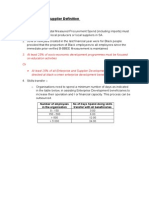 FSC Empowering Supplier Definition