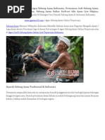 Download Sabung Ayam Online Di Agen Sabung Ayam Indonesia by Michael Wang SN287518943 doc pdf