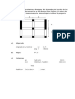 ESTRUCTURACION, PREDIMENCIONAMIENTO 