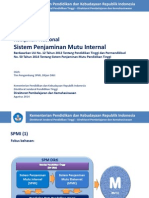 Kebijakan Nasional SPMI - Agustus 2014