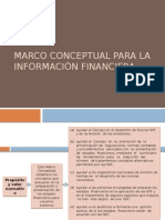 Marco Conceptual para La Información Financiera