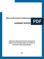 BOT Healthcare Reform Summary Report