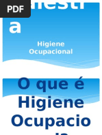 Palestra Higiene Ocupacional