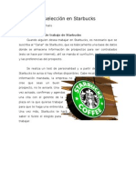 Proceso de Selección en Starbucks