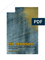 Isha Upanishad: Word-for-Word Translation With Transliteration and Grammatical Notes