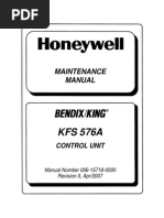 KFS-576A Maintenance Manual