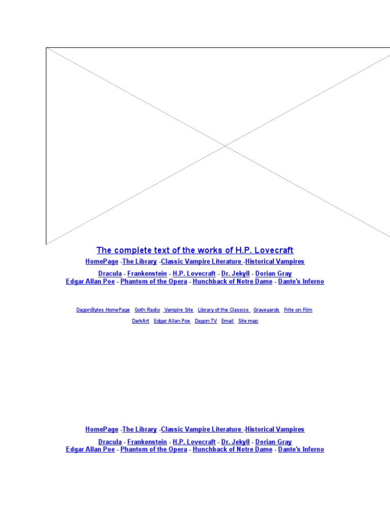 Call of Cthulhu | PDF | H. P. Lovecraft | Dream