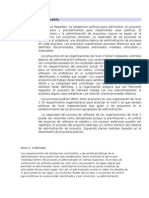 Administracion de  Proyecto de Software